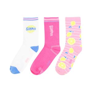 Medias Pack 3 Colores Varios Summer Niña Ficcus