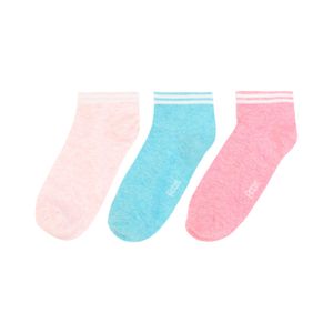 Medias Pack 3 Colores Varios Lisos Niña Ficcus
