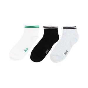 Medias Pack 3 Colores Varios Tobillero Teens Niño Ficcus