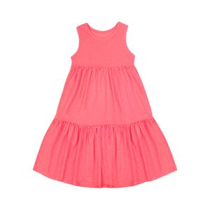 Vestido Day To Day Coral Niña Ficcus