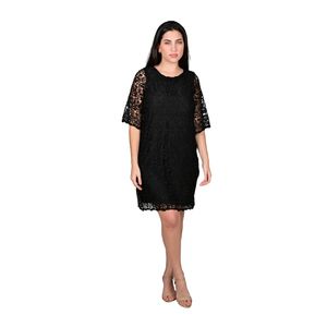 Vestido En Torchon Negro Mujer Juliette