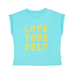 Remera Sin Mangas Day To Day Turquesa Niña Ficcus