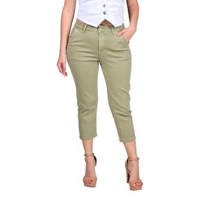 Capri Chino Twill Verde Mujer Tiare