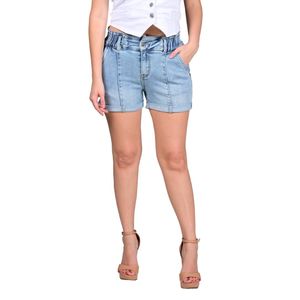 Short Baggi Denim Celeste Mujer Tiare
