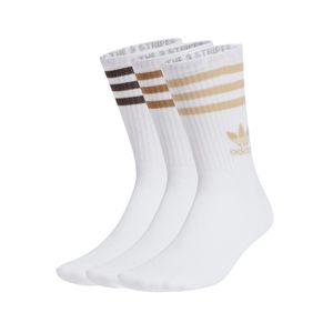 Medias Tobilleras 3 Pares Crew Sock Blanco Adidas