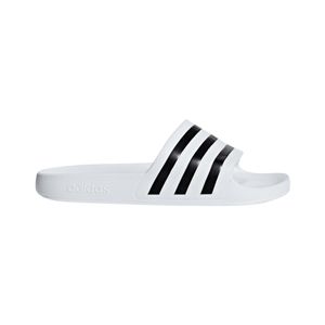 Zapatilla Adilette Aqua Blanco Negro Hombre Adidas