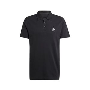 Remera Polo Manga Corta Essentialentials Negro Hombre Adidas