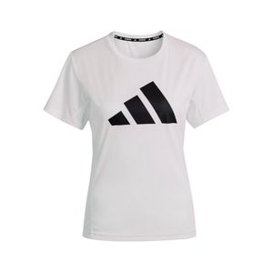 Remera Manga Corta Run It Blanco Mujer Adidas