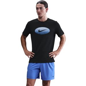 Remera Manga Corta Tee Slub Novelty Negro Hombre Nike