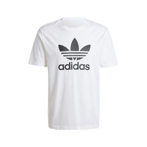 Remera Manga Corta Trefoil Blanco Hombre Adidas