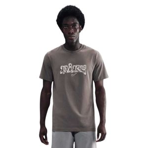 Remera Manga Corta Tee Fitness Ho25 Gris Oscuro Hombre Nike