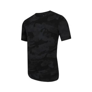Remera Manga Corta Pjt Rck AOP SS-BRN Negro Hombre Under Armour