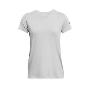 Remera Manga Corta Athletics Gris Mujer Under Armour
