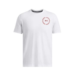 Remera Manga Corta Radial Wm 60/40s Blanco Hombre Under Armour