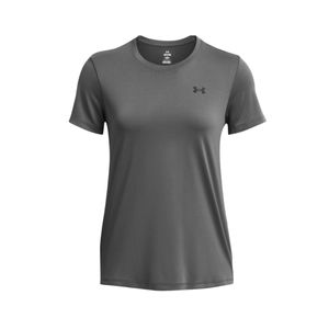 Remera Manga Corta Tech Ssc-Solid Gris Mujer Under Armour
