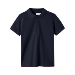 Remera Manga Corta Azul Polo Niño Name It
