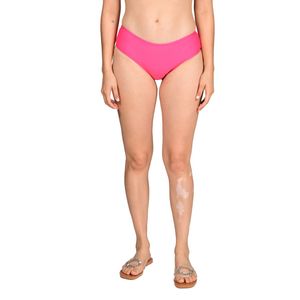 Bikini Cadera Baja Laterales Medios Rosa Liso Mujer Mix & Match
