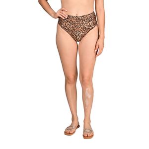Colaless Talle Alto Animal Print Liso Mujer Mix & Match