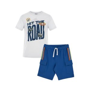 Conjunto Hit The Road Blanco Niño Original Marines