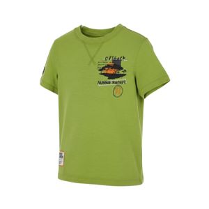 Remera Manga Corta Outback Verde Niño Original Marines