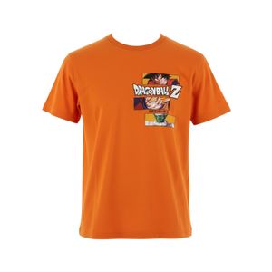 Remera Manga Corta Dragonball Naranja Niño Original Marines