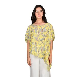 Blusa Estampado Amarillo Mujer L'Exclusif