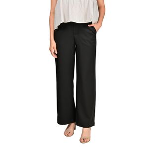 Pantalón Con Goma Negro Mujer L'exclusif