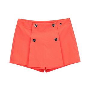 Short Pollera Mademoisel Coral Niña Original Marines