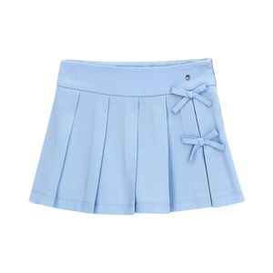 Pollera Con Tablas Mademoisel Celeste Niña Original Marines