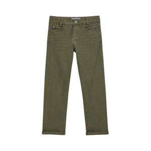 Pantalón 5 Bolsillos Verde Niño Original Marines