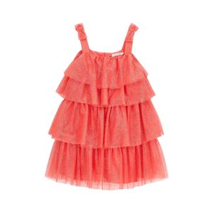 Vestido Tul Mademoisel Coral Niña Original Marines