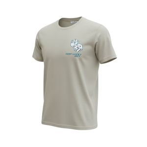 Remera Manga Corta Graph Very Lucky Dado Beige Hombre Connection