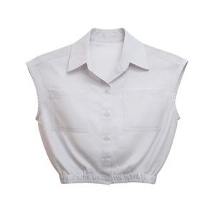 Camisa Sin Manga Blanco Niña Tiare Girl