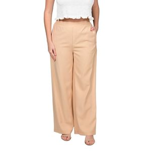 Pantalón Con Goma Negro Mujer L'exclusif