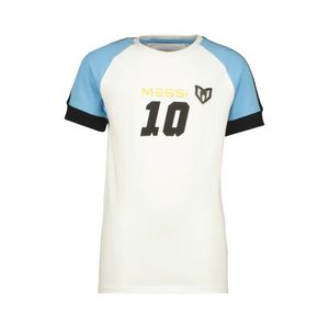 Remera Manga Corta Campeon Tee Real Blanco Infantil Unisex Messi