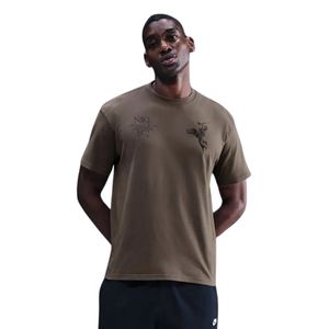 Remera Manga Corta Tee M90 Wings Victory Marrón Hombre Nike