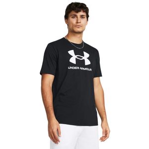 Remera Manga Corta Sportstyle Logo Update Negro Hombre Under Armour
