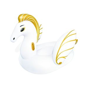 Salvavidas Pegaso De Lujo 231x150 Centímetros Blanco Bestway