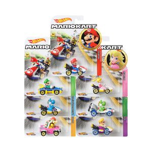 Autos Mario Kart Réplica Personajes 1:64 Diseños Diversos (Precio Por Unidad) Hot Wheels