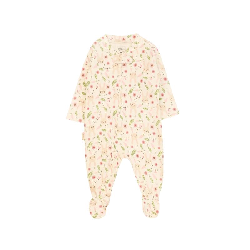 Pijama Newborn Bunny Gris Niña Ficcus