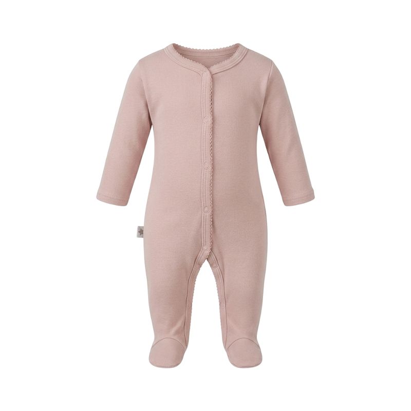 Osito Con Picuetas Houston Liso Rosa Bebé Niña Niccolini