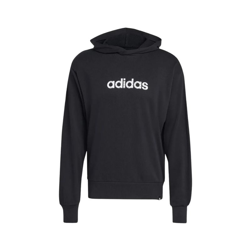 Canguro Manga Larga Essentials French Terry Negro Adidas