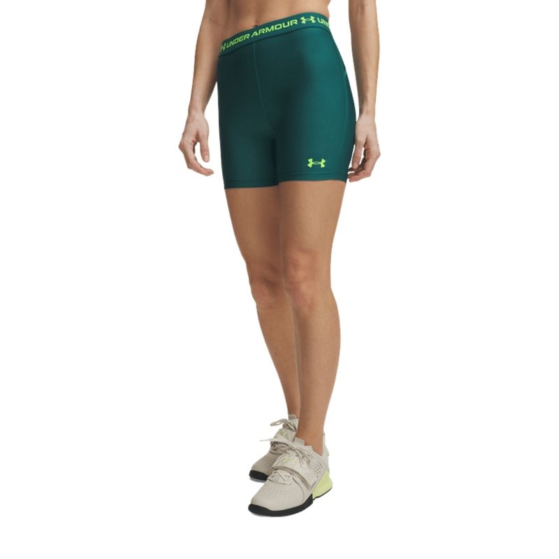 Ciclista HeatGear Middy Verde Mujer Under Armour