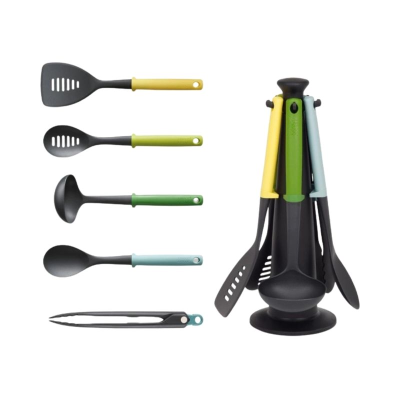 Juego De 5 Utensilios Con Soporte Joseph Duo