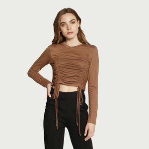 Remera Marron Moda Atrevida