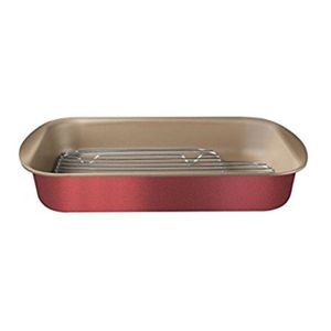 Fuente Rect. Honda 34cm Bordo Brasil C/Grill