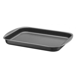 Fuente Rect. Rasa 22cm Negra Brasil