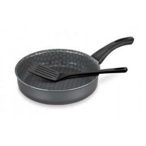 Sarten C/Espatula 24cm Negra Paris