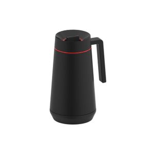 Termo Inox Negro Con Ampolla De Acero Exata 500ml