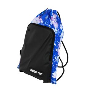 Bolso azul estampado